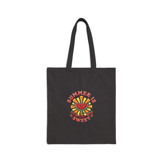 Cotton Canvas Tote Bag