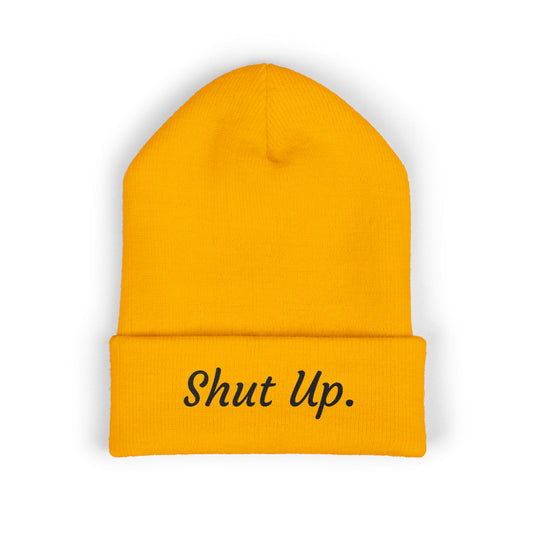 Classic Cuffed Beanie (Embroidery)