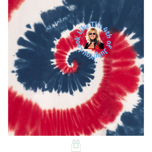 Unisex Tie-Dye Tank Top