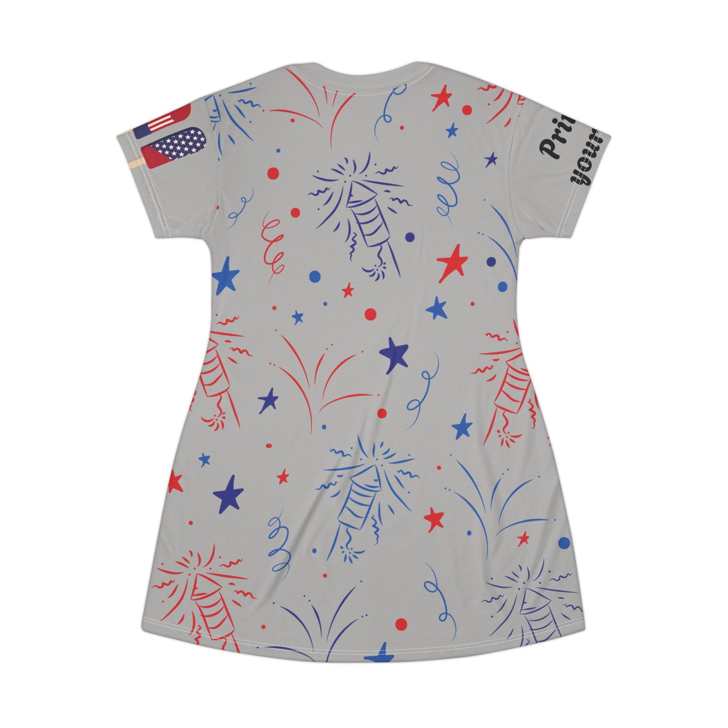 T-Shirt Dress (AOP)