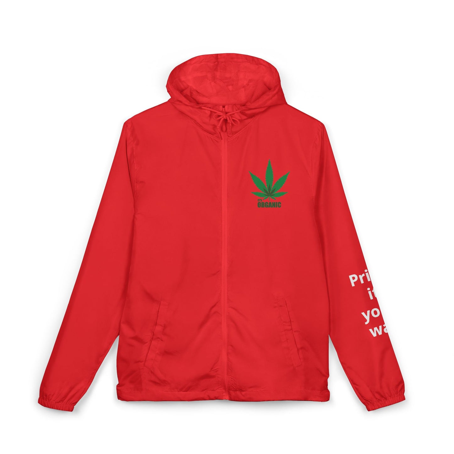 Unisex Full-Zip Windbreaker Jacket