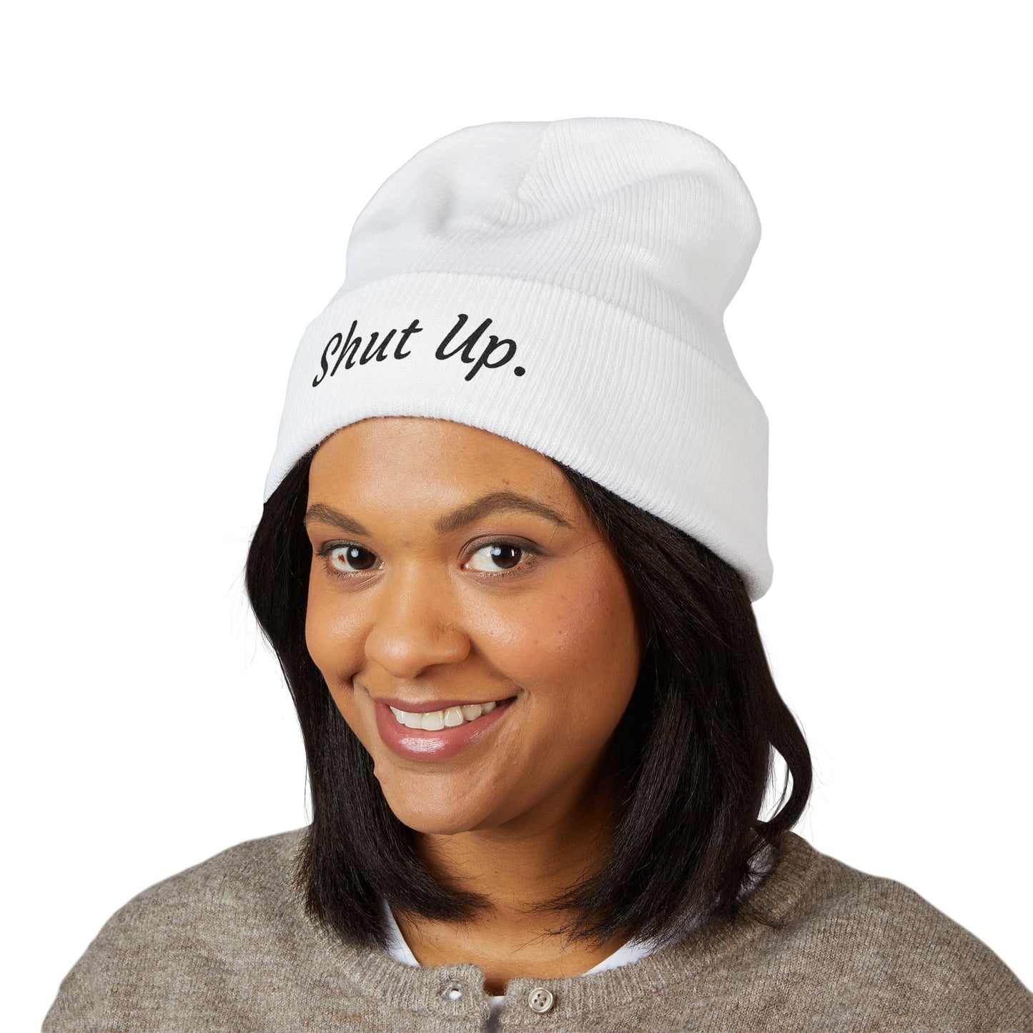 Classic Cuffed Beanie (Embroidery)