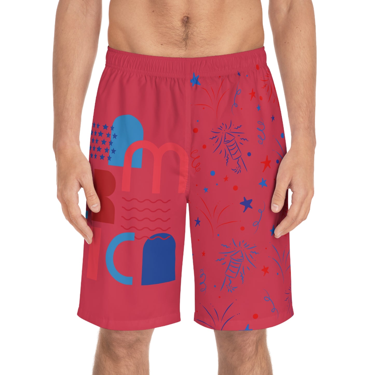 Men's Board Shorts (AOP)