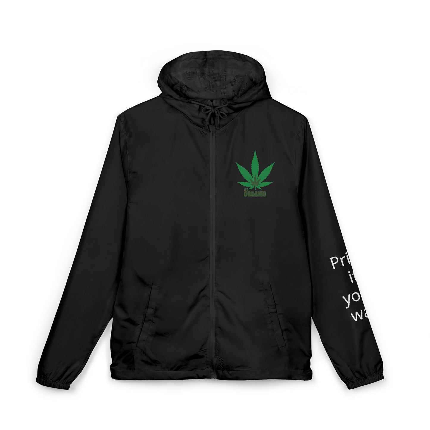 Unisex Full-Zip Windbreaker Jacket