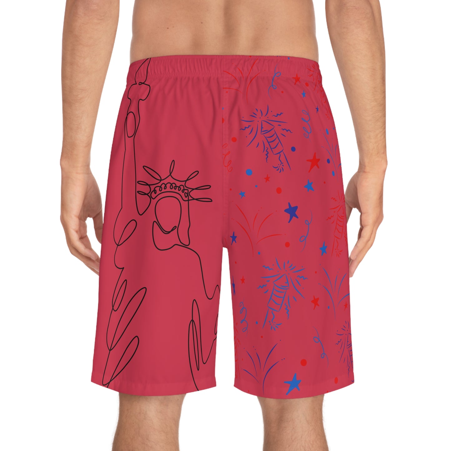 Men's Board Shorts (AOP)