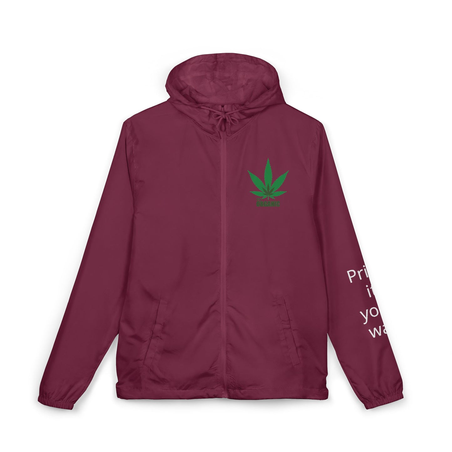 Unisex Full-Zip Windbreaker Jacket