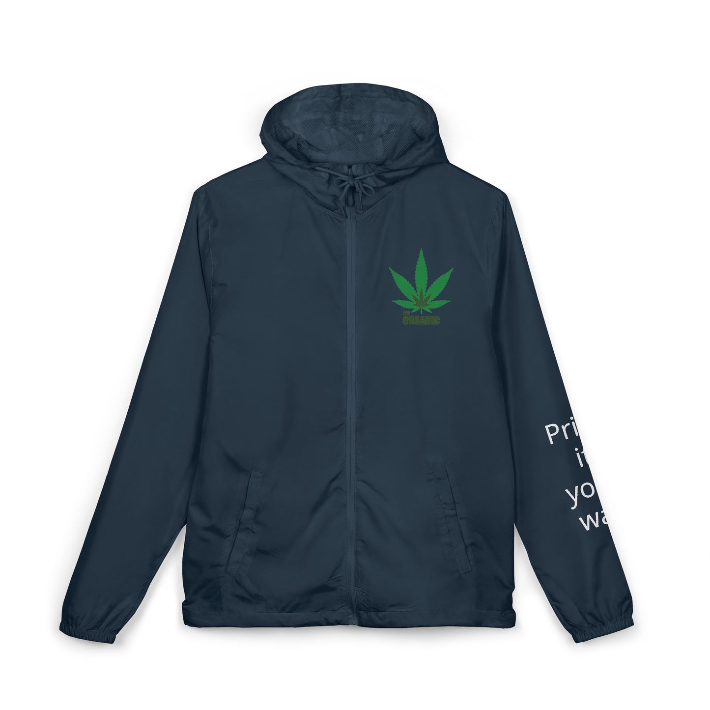 Unisex Full-Zip Windbreaker Jacket